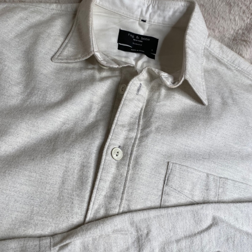 Rag & Bone Ivory Button Down